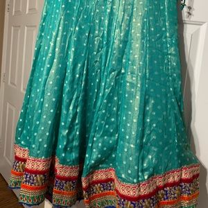 2 Indian lehengas only.